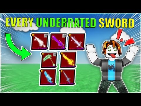 EVERY UNDERRATED SWORD THAT YOU SHOULD GET IN ROBLOX BLADE BALL