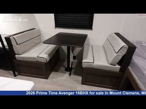 Marvelous 2026 Prime Time Avenger Travel Trailer RV For Sale in Mount Clemens, MI | RVUSA.com