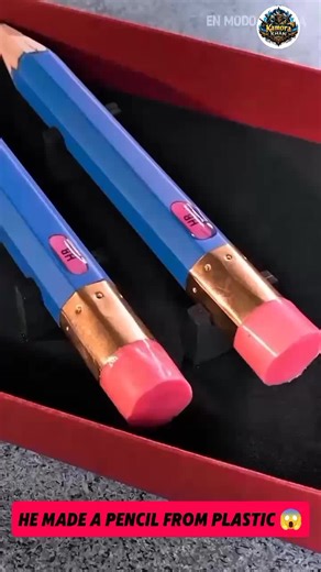 Creating a Pencil from Plastic Materials