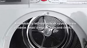 7.5K views · 15 reactions | Neplaťte ani o chlup navíc. Sušičky Bosch s technologií SelfCleaning Condenser™ během každého sušení automaticky zbaví kondenzátor všech nečistot a udrží si tak trvale nízkou spotřebu energie. | Bosch Home | Facebook