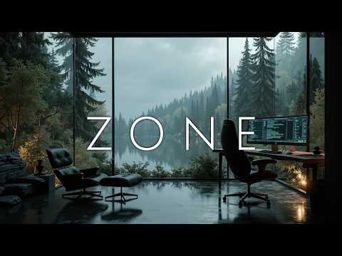 Deep Focus Ambient Music ~ Forest Lake Coding Session