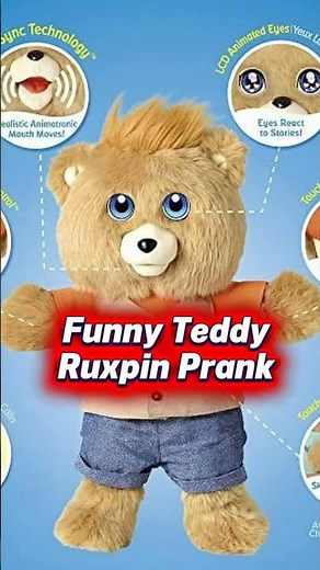 Funny Teddy Ruxpin Prank - Jay Shuffleboson