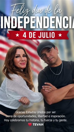 🇺🇸❤️ Hay fechas que nos recuerdan el valor de la libertad