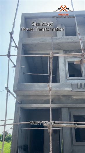 Parihar Construction & Designs on Instagram: "🔥20x50 Home Under Construction Site Tour / Front Elevation Work 🔥 🏗️ Parihar Construction Company | Building Dreams, Creating Realities 🌟 🔨 Expert Construction Services 🏠 Residential | 🏢 Commercial 📍 Sumerpur, Rajasthan ✨ Showcasing Transformations 🎥 Behind-the-Scenes 👷‍♂️ Meet Our Team DM FOR MORE INFORMATION #homeconstruction #construction #homebuilders #newconstruction #renovations #builders #generalcontractor #homeremodeling #newhomecon