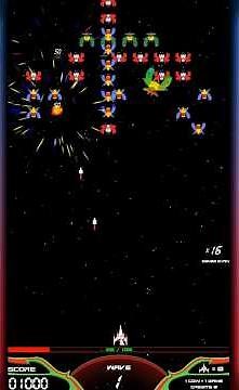 GALAGA ASSAULT ARCADE #gaming #arcade #gameplay