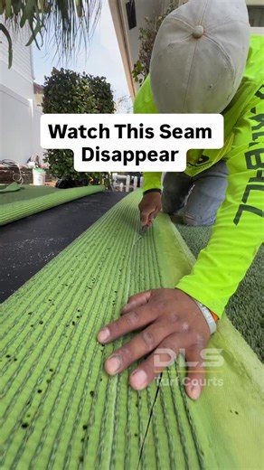 Small details create invisible seams. From precision S cut to glue control, every step matters for a clean, long lasting finish. Clean S seam cutting, seam tape placement, controlled glue application, water bottle trick for consistency, proper securing pressure, then final reveal. This is what separates a professional install from a quick install. Always apply adhesive evenly and control the spread. Too much glue creates bleed through, too little weakens the seam. Consistent pressure is what loc