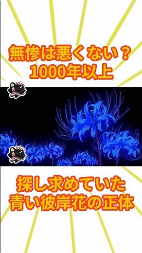 無惨は悪くない？1000年以上探し求めていた青い彼岸花の正体【鬼滅の刃】 #鬼滅の刃
