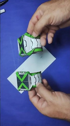 How to make Ben 10's clock / origami - Omnitrix Definitivo 2.0 designer: Felipe Marques Barbosa
