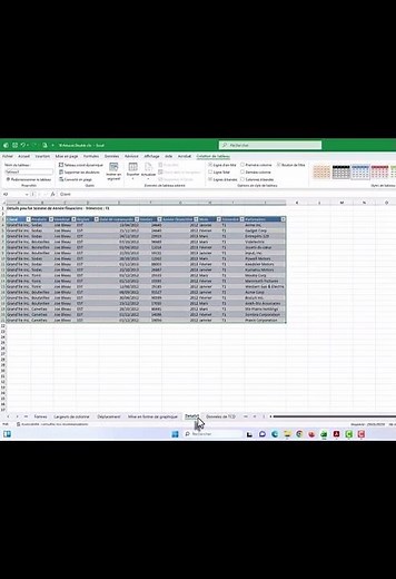 How to show the data behind a pivot table