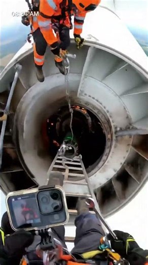 Wind Turbine Fire | POV Rescue in Confined Space. #IndustrialFire