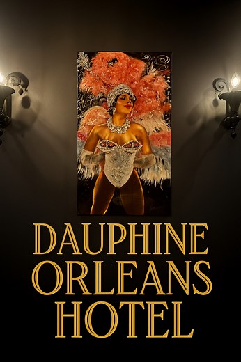 A Historic Hotel with a Dark Secret — The Dauphine Orleans. Just one block off Bourbon Street stands a landmark where elegance and the afterlife intertwine — the Dauphine Orleans Hotel. Built in the 1800s, this historic Creole-style hotel is made up of three original buildings — the Main House, Carriage House, and Hermann House — each echoing with the charm and secrets of old New Orleans. Behind its brick walls, a saltwater pool glows beneath gas lamps, offering quiet refuge in the heart of the 