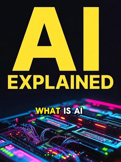 AI EXPLAINED SIMPLY ✨ What is Artificial Intelligence Technology in Simple Terms for Beginners 2025! #ai #aiexplained #aiexplainedsimply #simplyexplained #artificialintelligence