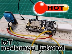 Μέτρηση θερμοκρασίας με arduino (nodemcu)
