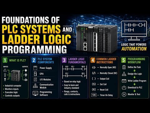 Foundations of PLC Systems and Ladder Logic Programming 🔥