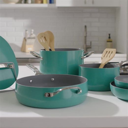 Upgrade your cookware today with the Culinary Collection. On sale until 2/16. ✔️ PFAS-Free ✔️ Dishwasher Safe ✔️ Includes Lid Organizer & Bamboo Tools | Cuisinart