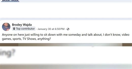 Muscatine man’s Facebook post asking if anyone can hang out receives hundreds of likes & comments