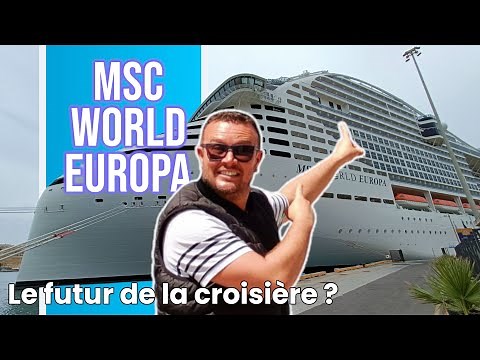 [CRUISE VLOG] MSC WORLD EUROPA The future of cruising?