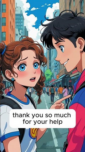 Easy English Conversation: Asking for Directions #learnenglish #shorts