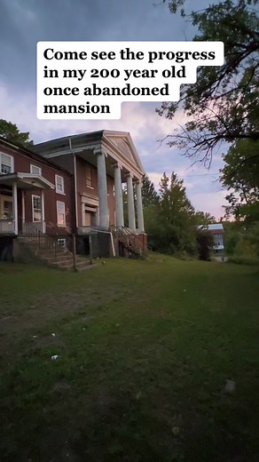 Restoration Progress of a 200-Year-Old Abandoned Mansion