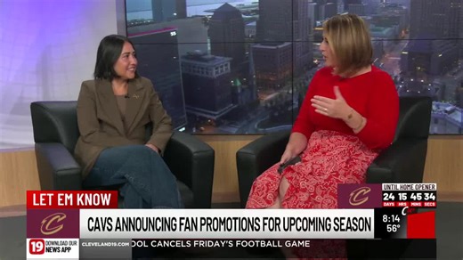 Cavs announce promo schedule for upcoming season