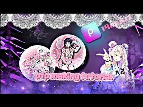 Pfp making tutorial on PicsArt app ✨#anyonecanmake #easy and simple pfp #