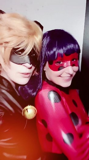 @kadajbaby #miraculous #marinette #adrien #cosplay #miraculousladybug #ladybug #chatnoir #cosplayer #adrinette