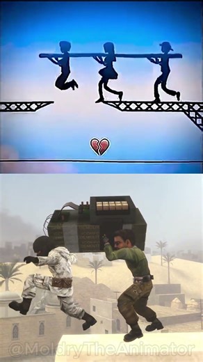 200IQ TeamWork // CSS Animation #gmod #sfm #css #animation #meme