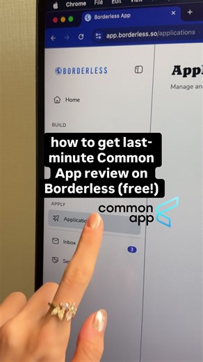 Ensure Your Common App Perfection with Borderless App