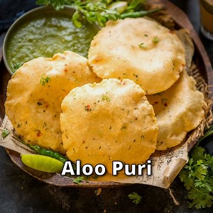 182K views · 8.2K reactions | Aloo Puri is a delicious deep-fried...