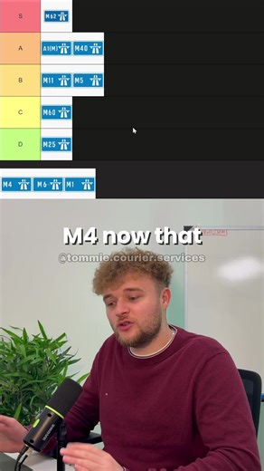 The Worst Motorway for Couriers Revealed