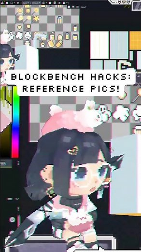 shortcut to texture paint faster! #blockbench #3dmodeling #vtuber #arttips