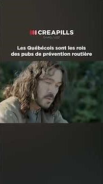 Les Québécois sont les rois des pubs de prévention routière