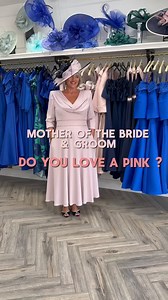 New ARRIVAL! Pretty in pink with a stunning drape shoulder and stunning pink crystal detailing Elegant sleeves and of course a pocket 👌🏼 #motherofthebridedress #motherofthegroom #motherofthebridedresses #mumofthebride #bridesmum #weddingoutfits #weddingoutfitinspo #motherofthegroomdress | Rebecca Jaynes Exclusive Bridalwear at Mix n Match