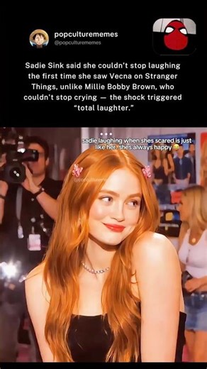Sadie Sink Laughed At The Scary Villain That Left Millie Bobby Brown In Tears #st5