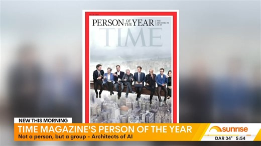 8.1K views · 38 reactions | Time Magazine has named eight technology leaders as its Person of the Year for 2025, collectively known as the Architects of AI. #PersonoftheYear #TimeMagazine #AI | Sunrise | Facebook