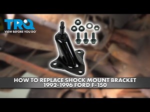 How to Replace Rear Shock Mount Bracket 1992-1996 Ford F-150