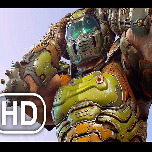 Doomguy removes helmet | SuperTuxon