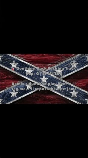 SOUTHERN ROCK BACKING TRACK in G-105bpm