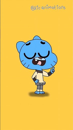 Gumball singing not my problem by Laila #tawog #animation #memes