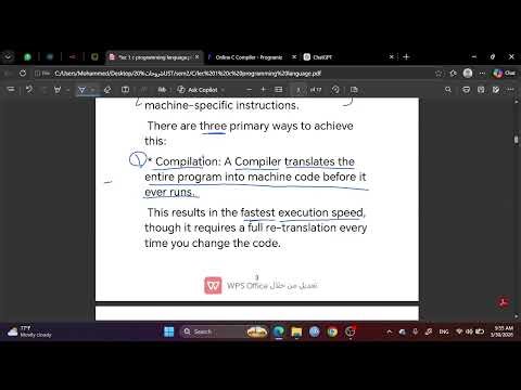 C programming language Machine Language lec 1