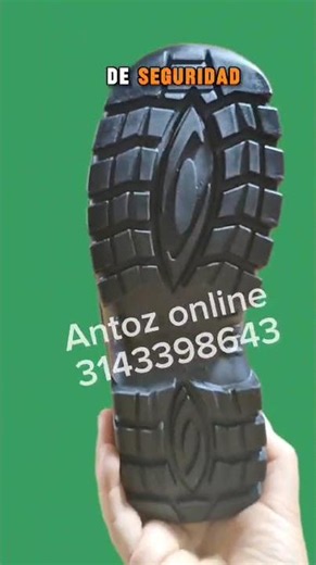 Bota Industrial con Puntera de Seguridad y Suela Inyectada #dotacionesempresariales #industrial