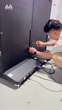 Seamless splicing demonstration of multiple devices#ledposterscreen #ledvideowall #ledinstallation