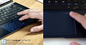 #ASUS #ZenBook 14 introduces the exclusive new #NumberPad, a touchpad with a switchable numeric keypad for speedy data entry. #WednesdayMotivation | ASUS