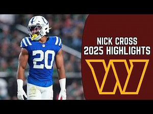 Nick Cross Highlights 🔥 | Welcome to the Commanders