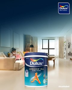 More than just colour, Dulux Ambiance All AirClean also helps keep your family safe. This all-in-one wall paint: ✅ Destroys formaldehyde ✅ Provides anti-bacterial, anti-viral, and anti-mould protection ✅ Easy-to-clean surface for stain removal ✅ Features Colourguard technology for long-lasting colour Create a healthier home with Dulux Ambiance All AirClean.  | Dulux | Facebook