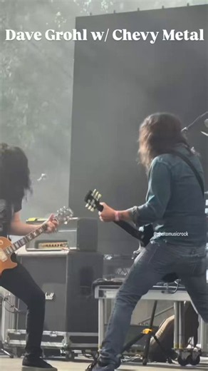 Dave Grohl sing AC/DC’s 'Let There Be Rock' with 'Chevy Metal' at BottleRock Napa Valley.
