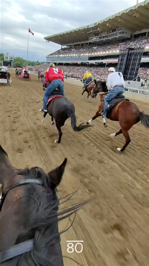 44K views · 821 reactions | POV: 2022 Calgary Stampede Champion Outrider Kaeden Molle holding Kris Molle’s lead team and taking us along for the ride with Steve O  Circle M Stables Racing #CalgaryStampede #Stampede2025 #ChuckwagonRacing #TheGreatestOutdoorShowOnEarth #POV | Calgary Stampede Chuckwagons & Relay | Facebook