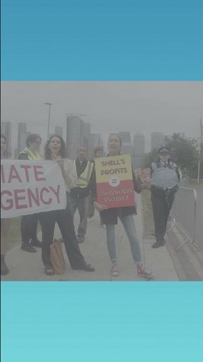 Activists disrupt Shell's annual general meeting