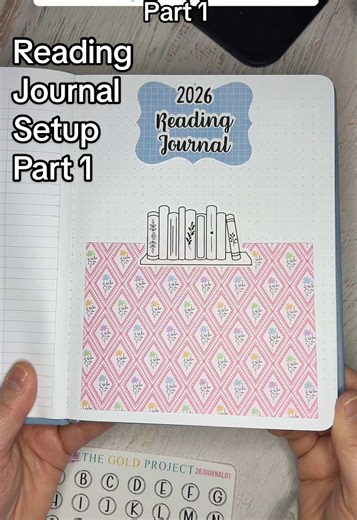 2026 Reading Journal Setup: Part 1 #readingjournal #bookcommunity #booktok