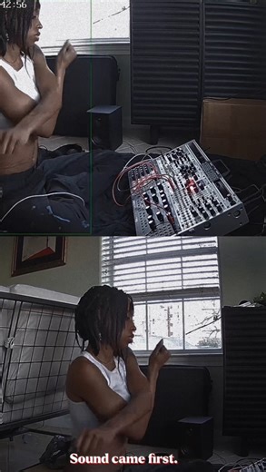 Amaechina on Instagram: "// experimenting // sound on // words are the patch // live_loop :text // text is the instrument s(“ “)"